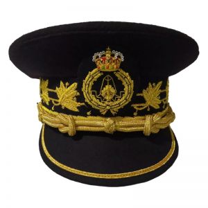 Spanish Officer General Visor Cap