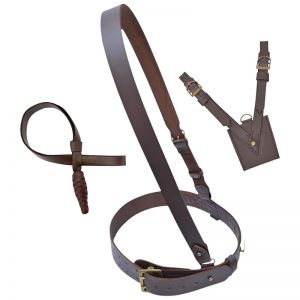 Sam Browne Belt Set